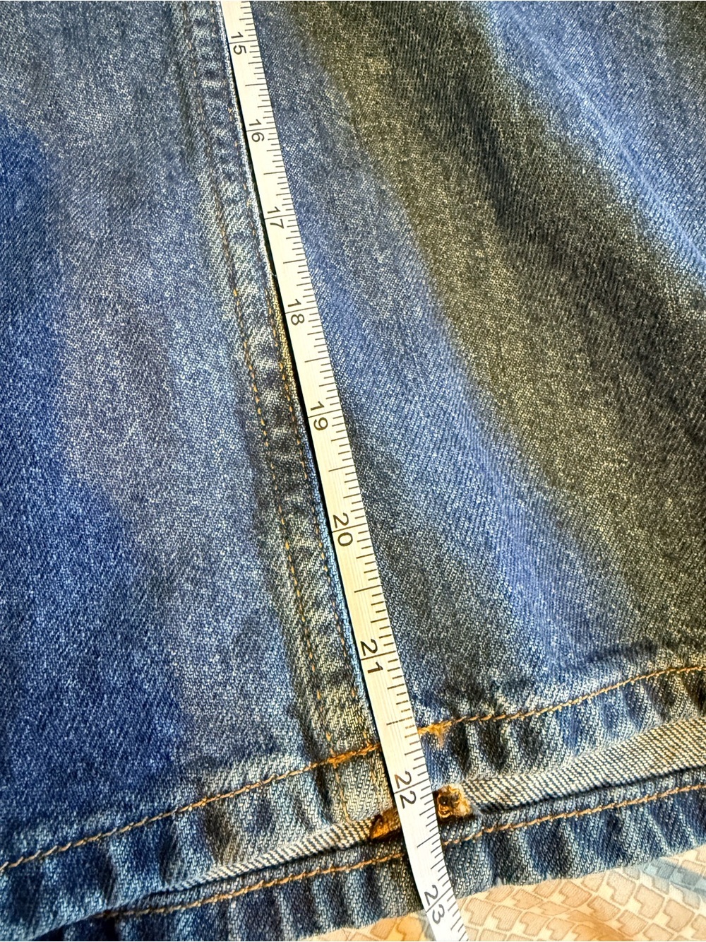 Pilcro Wide Leg Cropped Women’s Jeans - Blue Denim Size28 - Picture 5 of 8